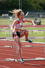 Senior womens hurdles, North Eastern Track and Fields Champs., Middlesbrough. Photo: David T. Hewitson/Sports for All Pics